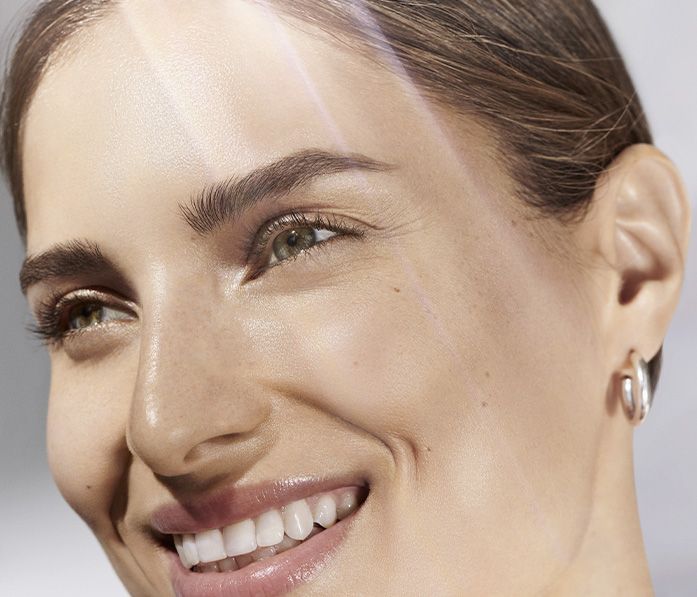 Young woman smiling